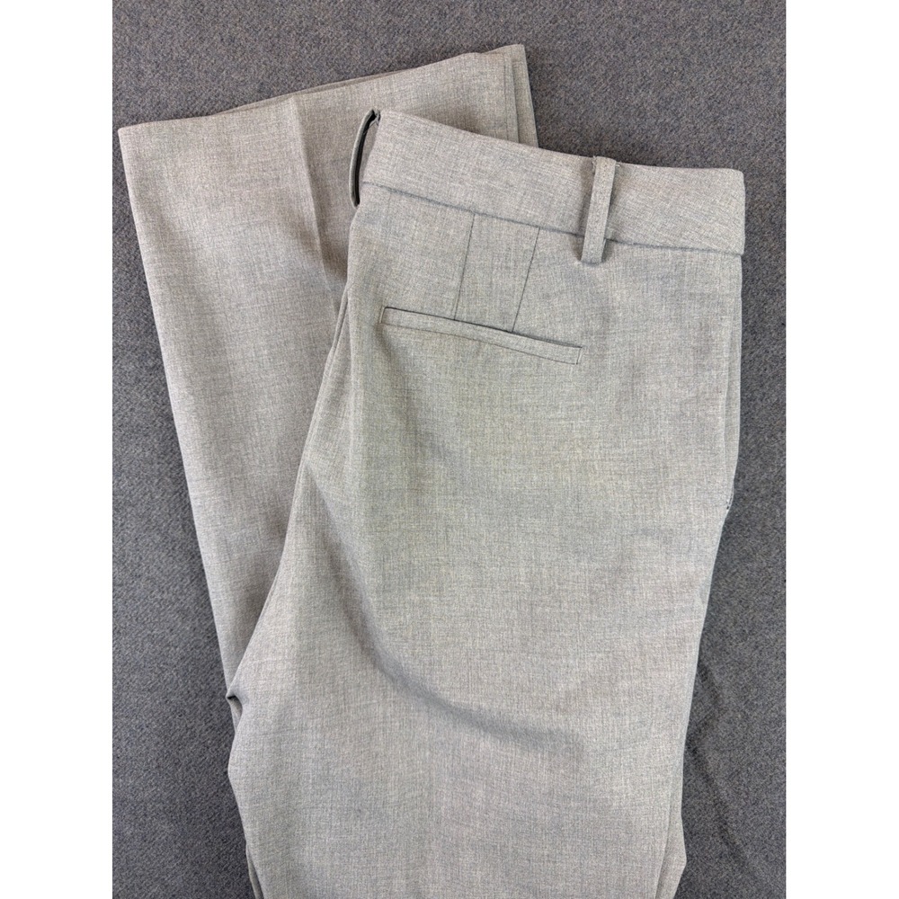 Talbots Windsor Trousers Women‎ 8 Gray Wide Leg Career Dress Pants Heathered